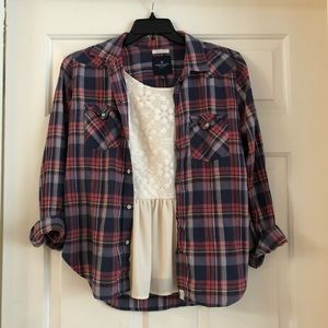 American Eagle Boyfriend Flannel